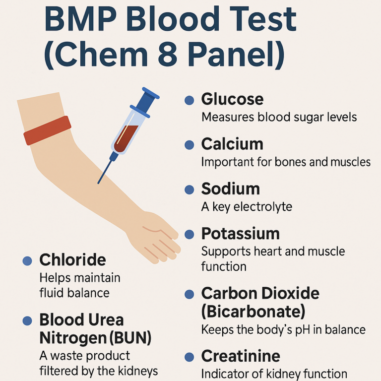 Read more about the article BMP Blood Test (Chem 8 Panel)